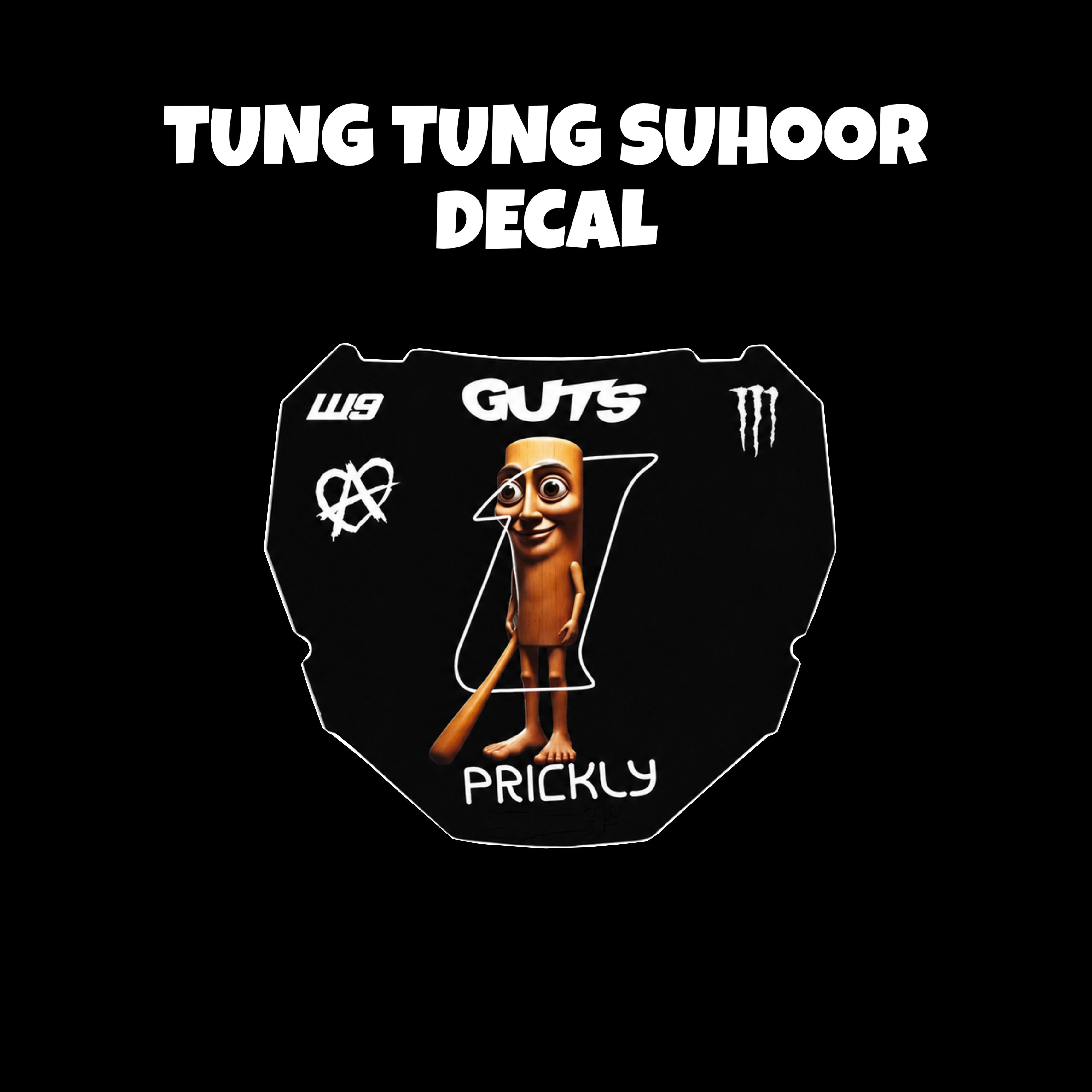 Tung Tung Suhoor Odi Decal